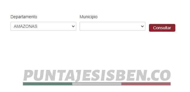 selecciona tu departamento y municipio