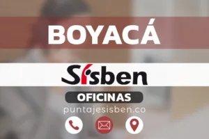 Sisbén en Boyacá