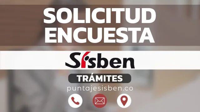 solicitud de encuesta del sisben